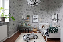 R17522 Cork Graphite Oddity Wallpaper by Rebel Walls