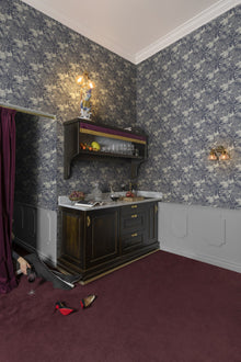 R17532 Saint Sebastian Slate Oddity Wallpaper by Rebel Walls
