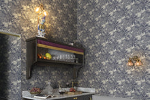 R17532 Saint Sebastian Slate Oddity Wallpaper by Rebel Walls