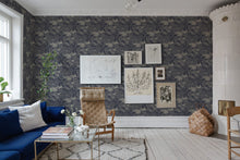 R17532 Saint Sebastian Slate Oddity Wallpaper by Rebel Walls