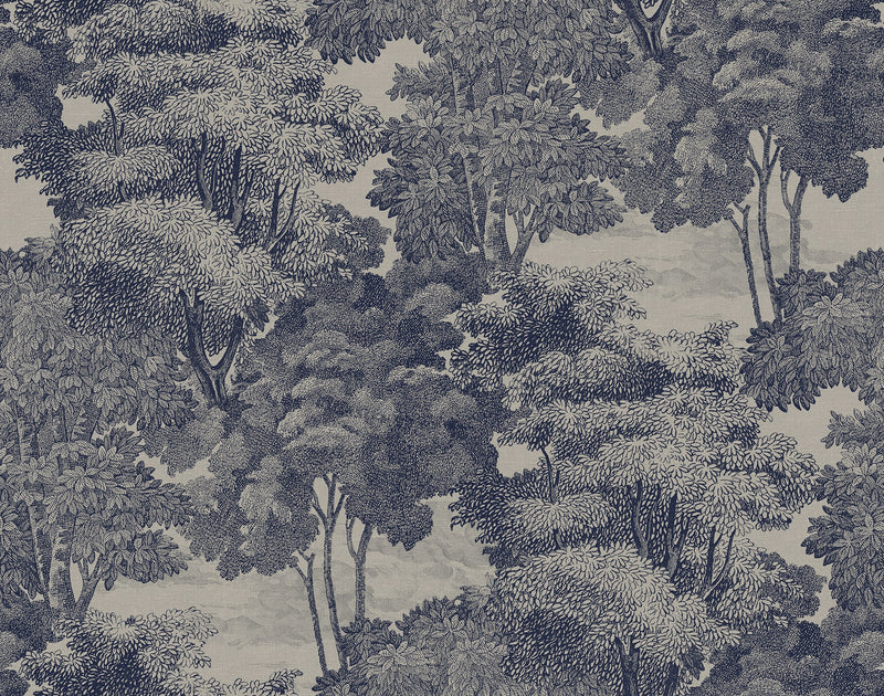 R17532 Saint Sebastian Slate Oddity Wallpaper by Rebel Walls