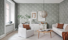 R17534 Saint Sebastian Pistachio Oddity Wallpaper by Rebel Walls