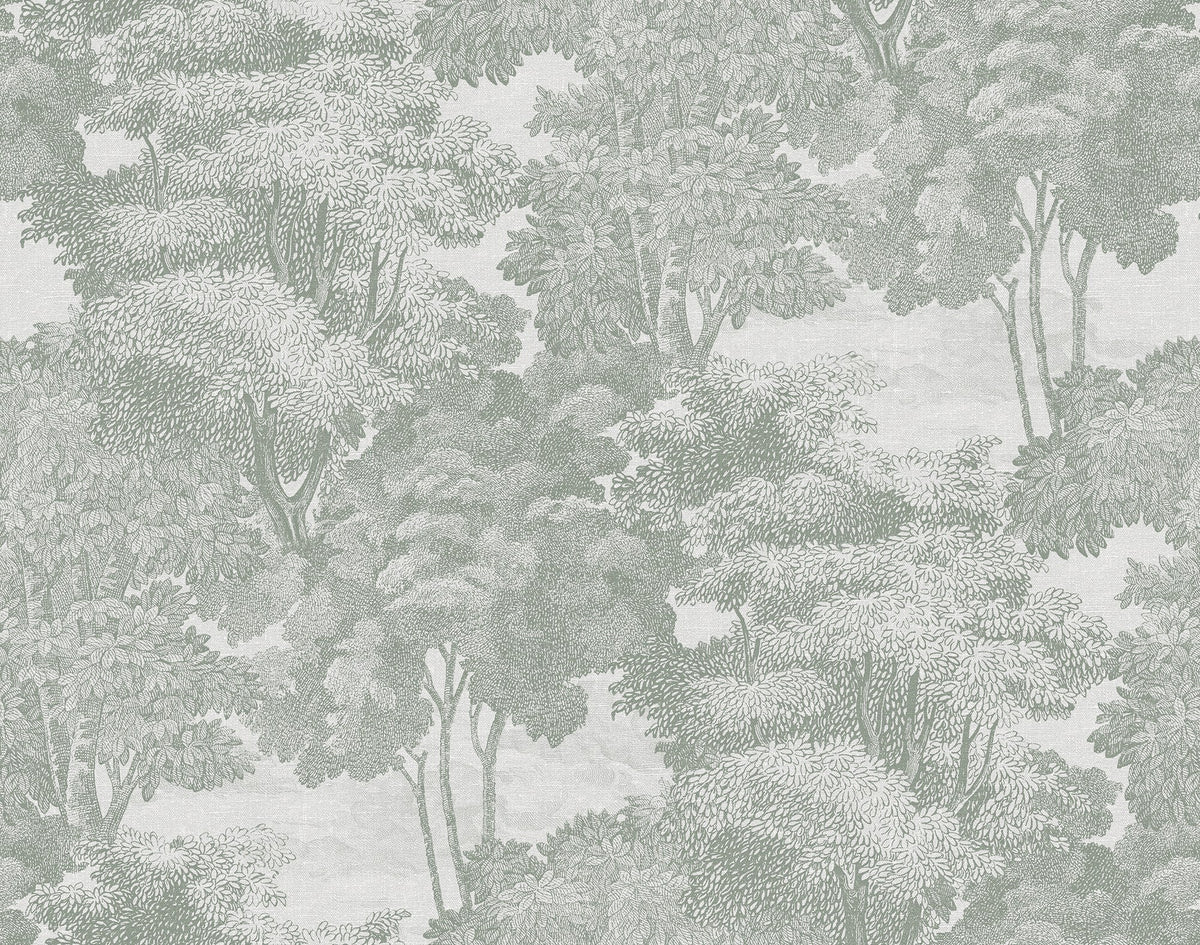 R17534 Saint Sebastian Pistachio Oddity Wallpaper by Rebel Walls