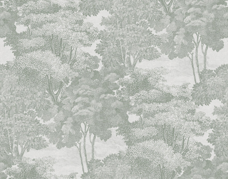 R17534 Saint Sebastian Pistachio Oddity Wallpaper by Rebel Walls