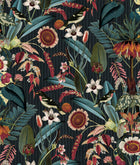 R17541 Arlon Teal Oddity Wallpaper by Rebel Walls