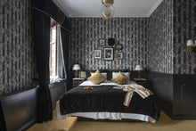 R17552 Soho Slate Oddity Wallpaper by Rebel Walls
