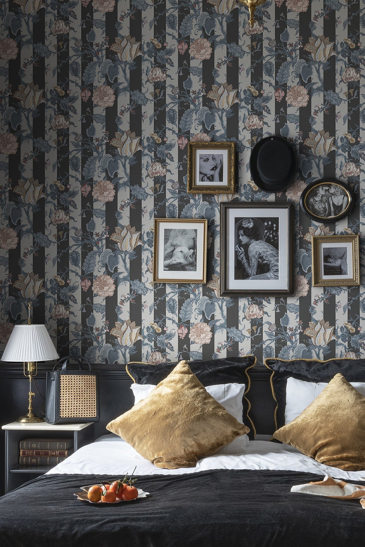 R17552 Soho Slate Oddity Wallpaper by Rebel Walls