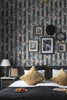 R17552 Soho Slate Oddity Wallpaper by Rebel Walls