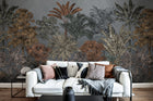 R17592 Tropical Bellewood Night Scenery Mural by Rebel Walls