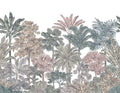 Tropical Bellewood Bubblegum Wonder World Mural by Rebel Walls