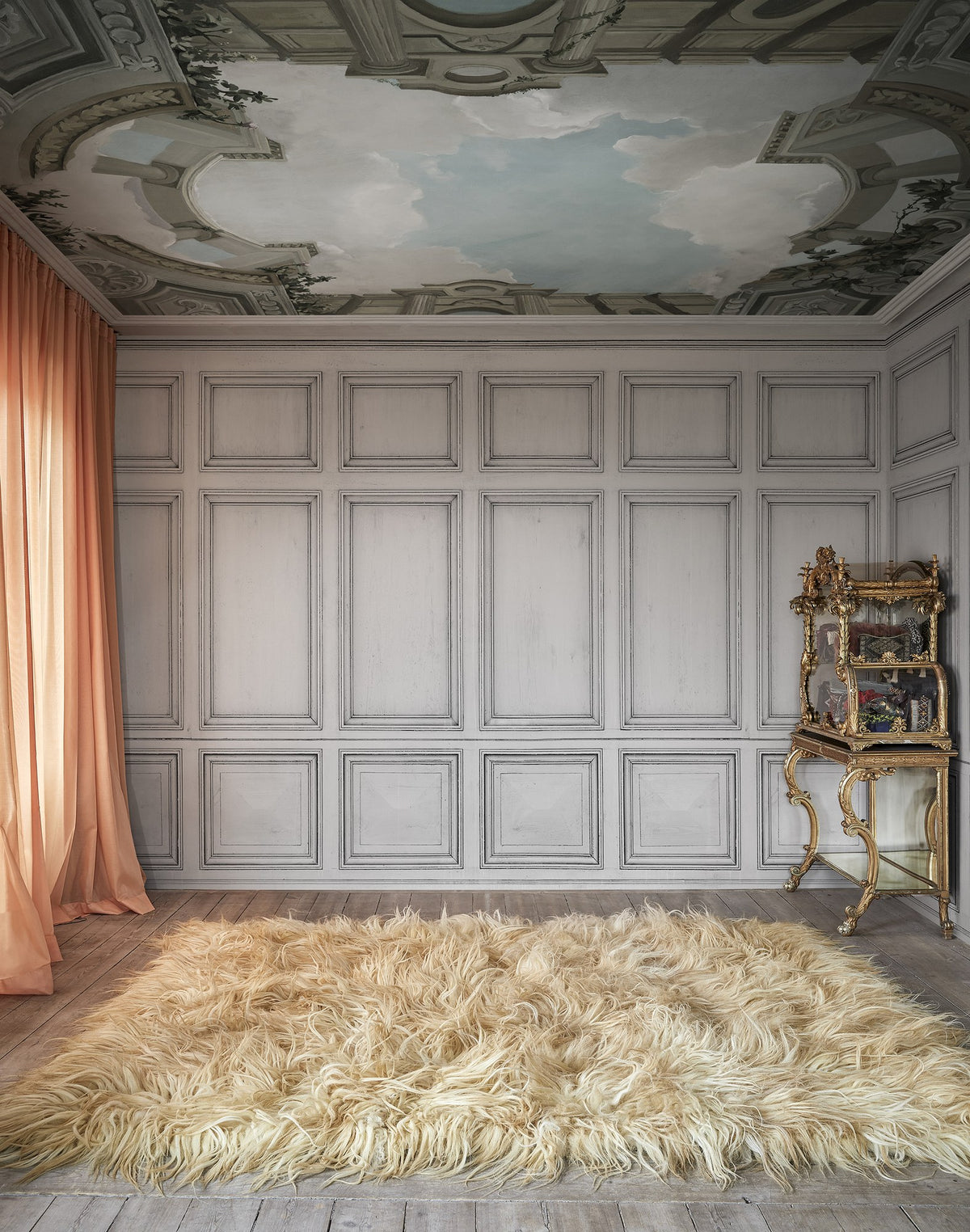 R17751 Oxford Pearl Scenery Mural by Rebel Walls