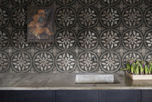 R17784 Ravenna Charcoal Scenery Mural by Rebel Walls