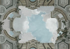 R17891 Lucca Cloud Scenery Mural by Rebel Walls