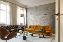 R17931 Ayers Rock Desert Zandra Rhodes Mural by Rebel Walls