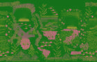 R17934 Ayers Rock Grass Zandra Rhodes Mural by Rebel Walls