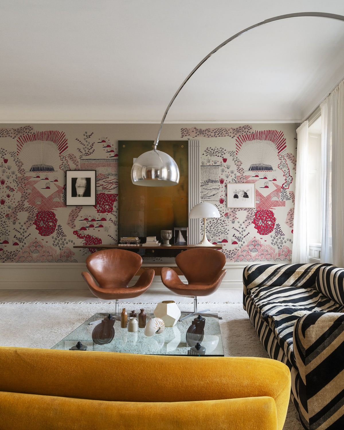 R17935 Ayers Rock Sandstone Zandra Rhodes Mural by Rebel Walls