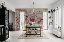 R17935 Ayers Rock Sandstone Zandra Rhodes Mural by Rebel Walls