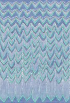 R17942 Fringed Follies Lagoon Zandra Rhodes Mural by Rebel Walls