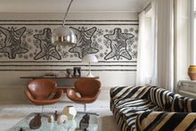 R17952 Zebra Skin Graphic Zandra Rhodes Mural by Rebel Walls