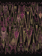 R17961 Manhattan Disco Hour Zandra Rhodes Mural by Rebel Walls