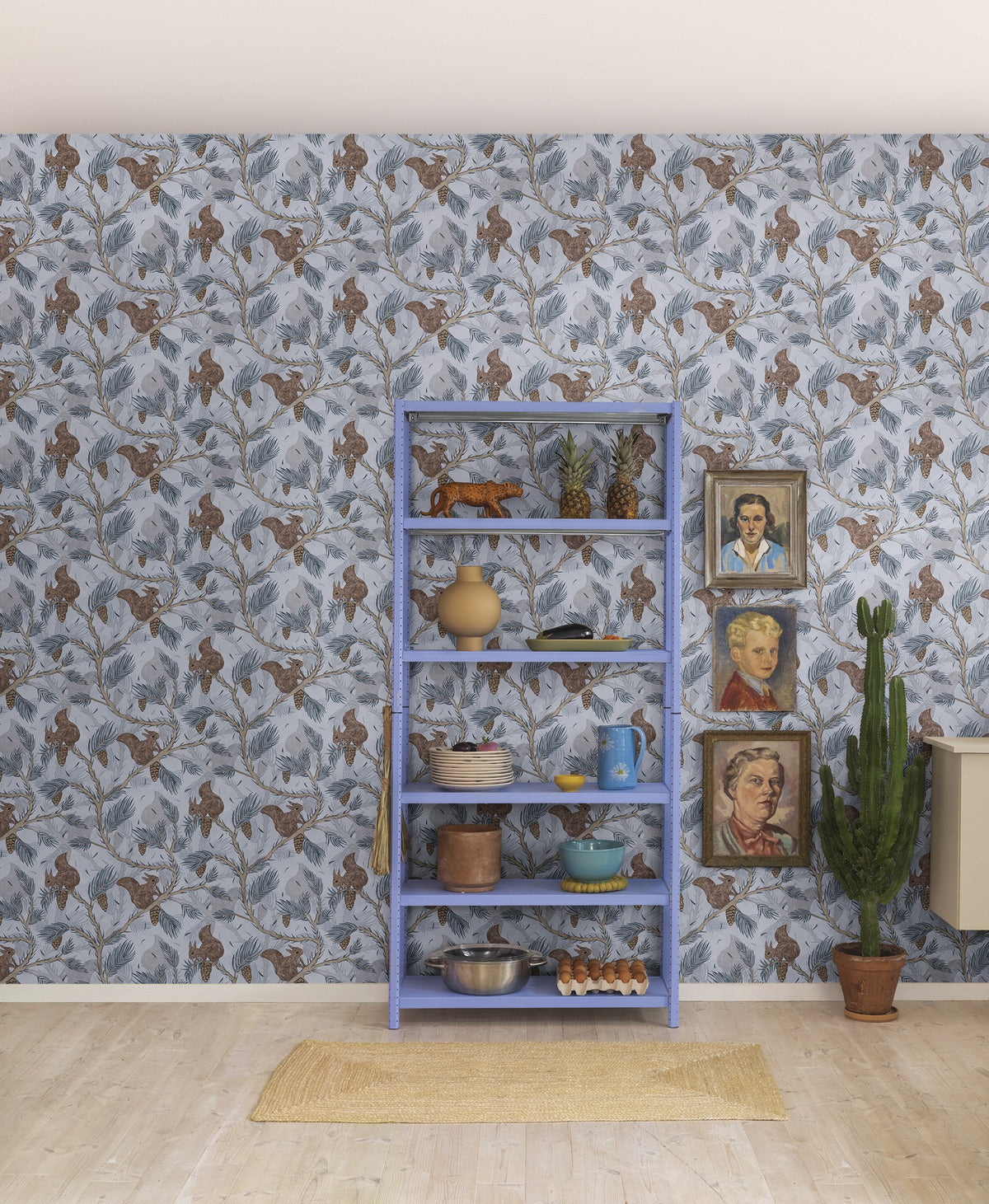 R17982 Squirrel Mountain Sky Dreamland Wallpaper by Rebel Walls