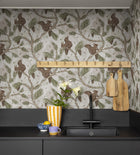 R17983 Squirrel Mountain Sand Dreamland Wallpaper by Rebel Walls
