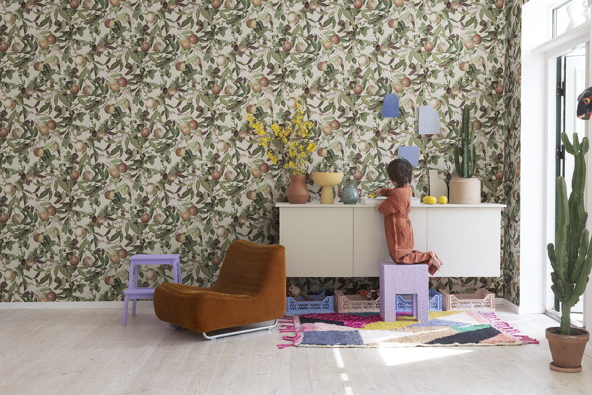 R17992 Peach Valley Sand Dreamland Wallpaper by Rebel Walls