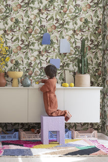 R17992 Peach Valley Sand Dreamland Wallpaper by Rebel Walls