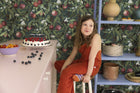 R17993 Peach Valley Summer Dreamland Wallpaper by Rebel Walls