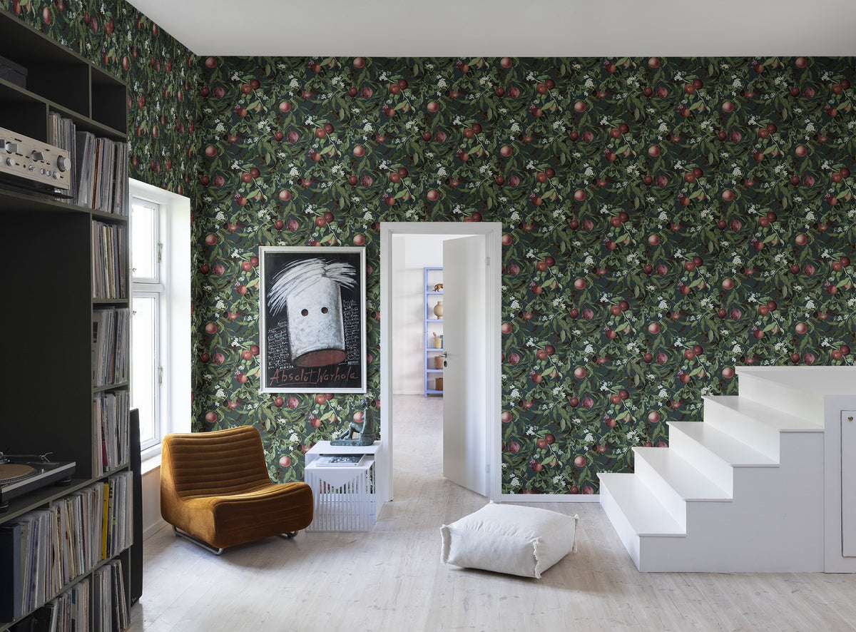 R17993 Peach Valley Summer Dreamland Wallpaper by Rebel Walls