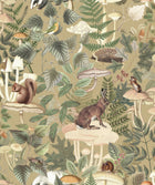 R18003 Wildlife Creek Fall Dreamland Wallpaper by Rebel Walls
