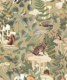 R18003 Wildlife Creek Fall Dreamland Wallpaper by Rebel Walls
