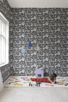 R18011 Treehouse Graphite Dreamland Wallpaper by Rebel Walls