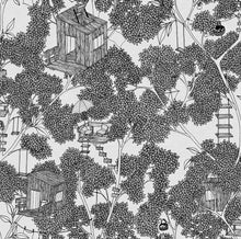 R18011 Treehouse Graphite Dreamland Wallpaper by Rebel Walls