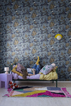 R18012 Treehouse Night Dreamland Wallpaper by Rebel Walls