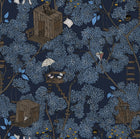 R18012 Treehouse Night Dreamland Wallpaper by Rebel Walls