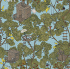 R18013 Treehouse Sunshine Dreamland Wallpaper by Rebel Walls