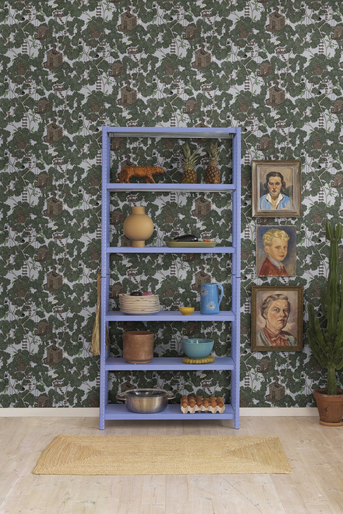R18014 Treehouse Summer Dreamland Wallpaper by Rebel Walls