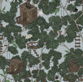 Treehouse Summer Dreamland Wallpaper by Rebel Walls