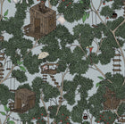 R18014 Treehouse Summer Dreamland Wallpaper by Rebel Walls