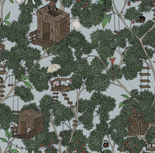 R18014 Treehouse Summer Dreamland Wallpaper by Rebel Walls