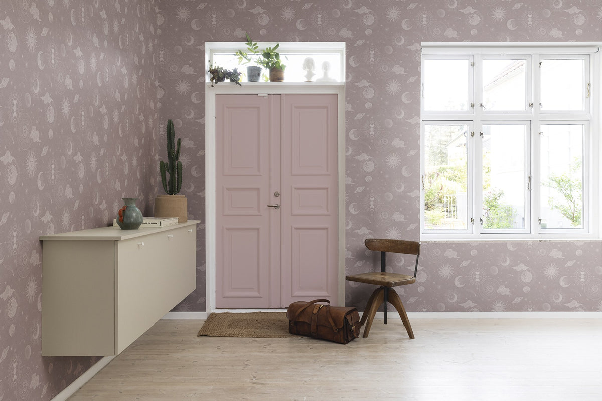R18024 Planetarium Pink Dreamland Wallpaper by Rebel Walls