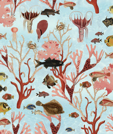 R18031 Aquarium Mint Dreamland Wallpaper by Rebel Walls