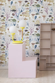 R18032 Aquarium Pastel Dreamland Wallpaper by Rebel Walls