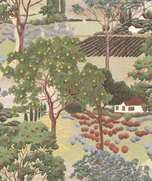 R18061 Farmers Hill Fall Pops Wallpaper by Rebel Walls