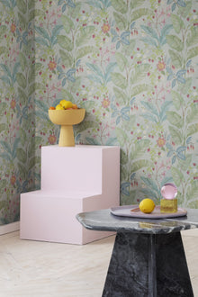 R18071 Strawberry Lane Summer Dreamland Wallpaper by Rebel Walls