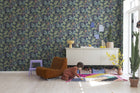 R18072 Strawberry Lane Night Dreamland Wallpaper by Rebel Walls