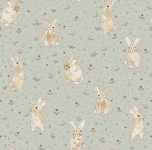R18082 Bunny Field Mint Dreamland Wallpaper by Rebel Walls