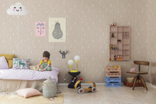 R18083 Bunny Field Pink Dreamland Wallpaper by Rebel Walls