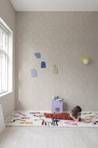 R18083 Bunny Field Pink Dreamland Wallpaper by Rebel Walls